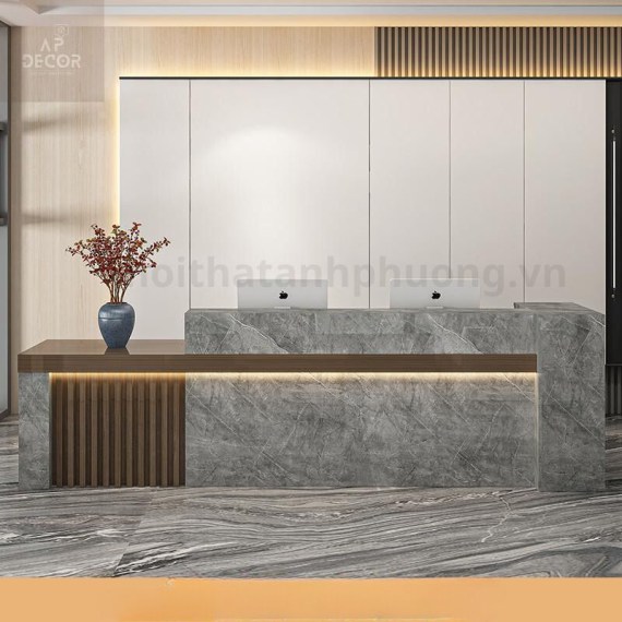 Quầy Lễ Tân QLT002