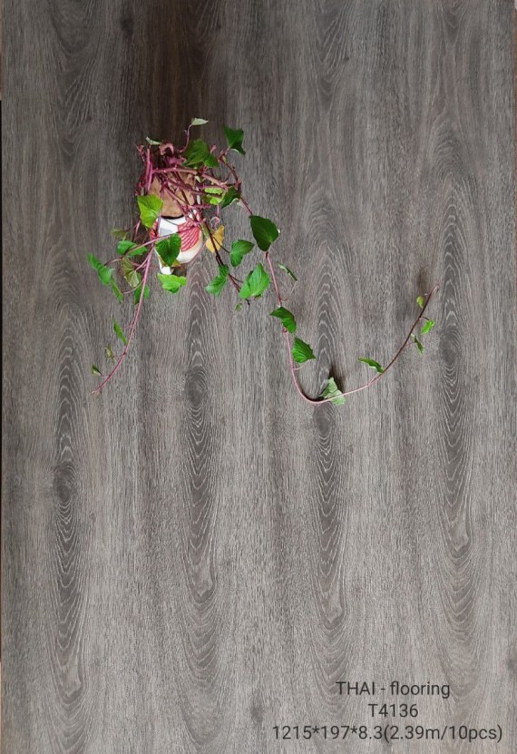 Sàn gỗ công nghiệp, thương hiệu Thai Floor, độ dày 8.3mm. Mã sản phẩm: T4136