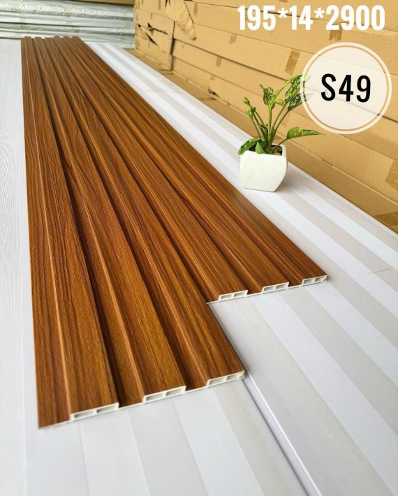 Tấm Nhựa Ốp Tường Lam 3 Sóng S49 Homesky     