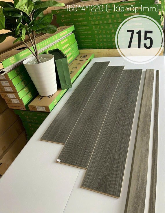 Sàn nhựa hèm khóa Hải Phát-Matfloor 4mm MS720