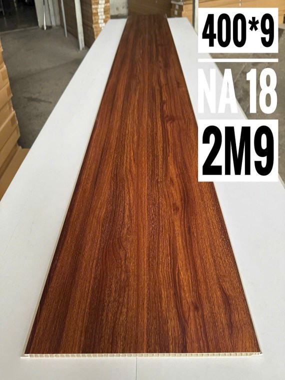 Tấm nhựa ốp tường nano 9mm vân gỗ