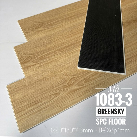 Nhựa Lót Sàn SPC Giả gỗ Hèm Khóa 4.3mm