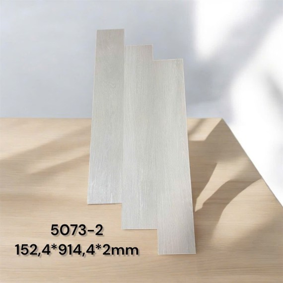 Sàn Nhựa giả gỗ dán keo 2mm của Korea Vinyl giá rẻ . Mã màu: 5073