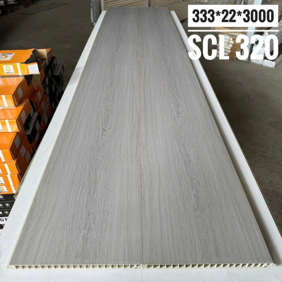 Sàn nhựa chịu lực dày 22mm. Mã màu 319