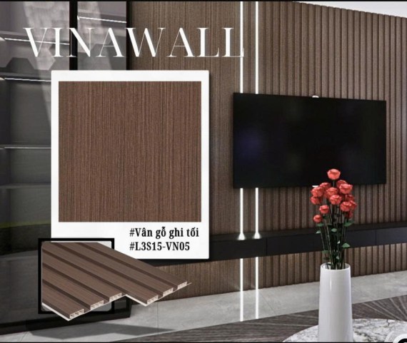 Tấm Nhựa Ốp Tường Lam 3 Sóng Vinawall L3S15-VN05