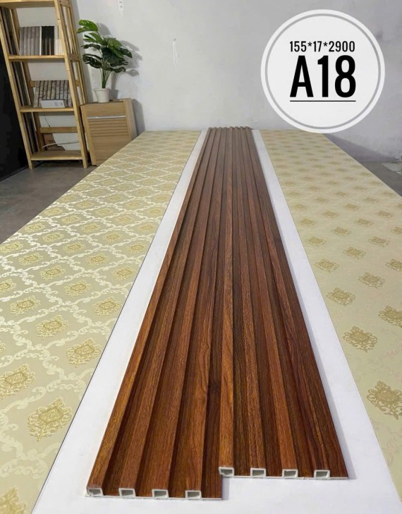 Lam nhựa giả gỗ 4 sóng cao 