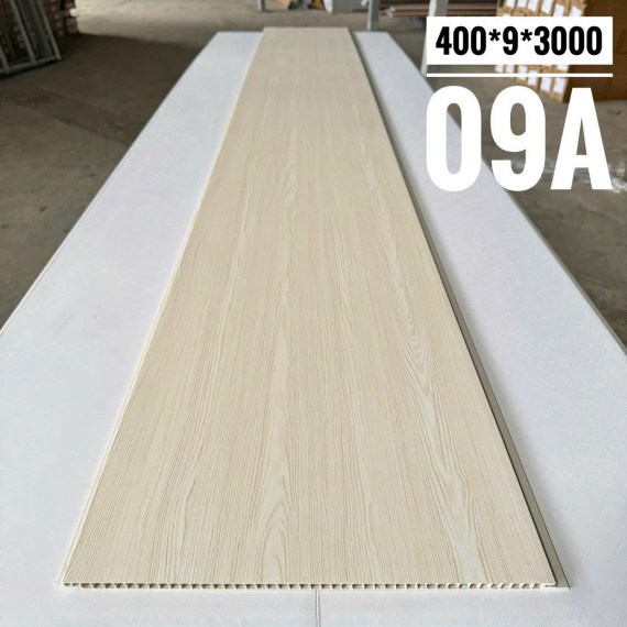 Tấm nhựa Nano ốp tường trần dày 9mm. Mã màu 09A