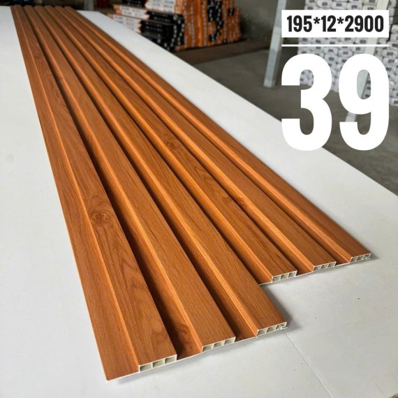 Lam nhựa giả gỗ 3 sóng thấp 12mm