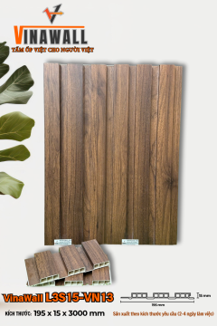 Tấm Nhựa Ốp Tường Lam 3 Sóng Vinawall L3S15-VN13