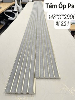 Tấm Nhựa Ốp Tường Lam Sóng PS Cao Cấp Homesky 824