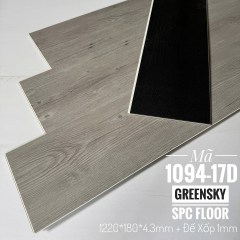 Sàn Nhựa Giả Gỗ Hèm Khóa SPC Green Sky 1094-17D