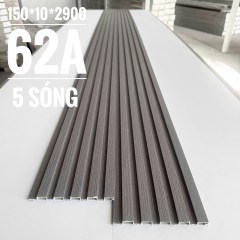 Lam Nhựa Ốp Tường 5 Sóng Thấp 62A  Homesky      