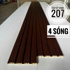 Lam Nhựa Ốp Tường 4 Sóng Thấp Homesky MM207