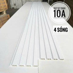 Lam Nhựa Ốp Tường 4 Sóng Thấp Homesky 10A