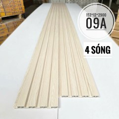 Lam Nhựa Ốp Tường 4 Sóng Thấp Homesky 09A 