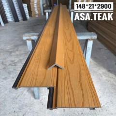 Tấm Ốp Ngoài Trời 1 Sóng Asa Teak