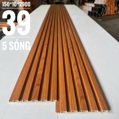 Lam Nhựa Ốp Tường 5 Sóng Thấp MM39
